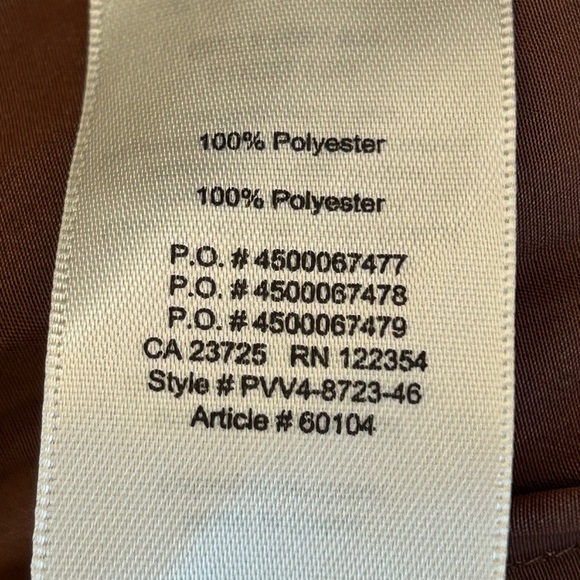 Aritzia Wilfred Brown buttery soft short pleated flowy dress size medium - Picture 8 of 8